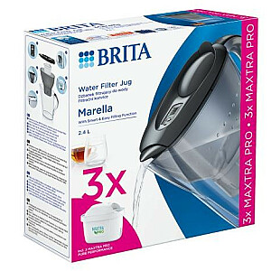 Brita Marella Grafit + 3 MAXTRA PRO Pure Performance