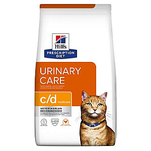 Hill's PD C/D Urinary Care - сухой корм для кошек - 3кг