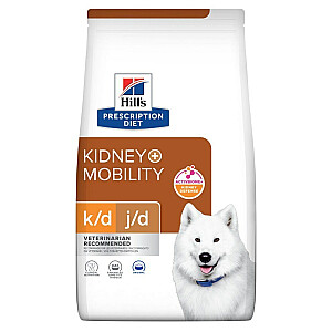 Hill's PD K/D Kidney + Mobility - сухой корм для собак - 4кг