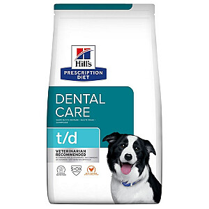 Hill's PD T/D Dental Care - sausā suņu barība - 4kg