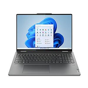 Lenovo Yoga 7 Intel® Core™ i7 i7-1360P hibrīds (divi vienā) 40,6 cm (16 collas) 2,5 K skārienekrāns 16 GB LPDDR5-SDRAM 512 GB SSD Wi-Fi 6E (802.11ax) Windows 11 Home Grey