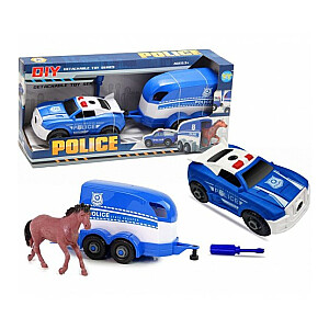 Konstruktors Policija ar zirgu furgonu ar instrumentiem 3+ HW23000230