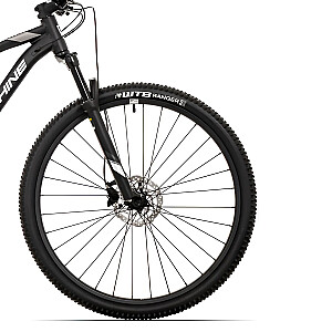 Мужской горный велосипед Rock Machine Manhattan 90-29 (III) черный/серый (Размер колеса: 29 Размер рамы: S)