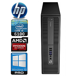 HP 600 G2 SFF i3-6100 8GB 1TB SSD+2TB R5-340 2GB WIN10Pro