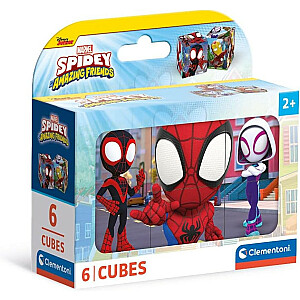 Spider un Super Buddies 6-daļīgie bloki.
