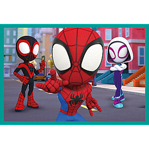 Spider un Super Buddies 6-daļīgie bloki.
