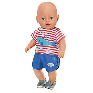 Baby Born pidžama un apavi 43 cm lellei.