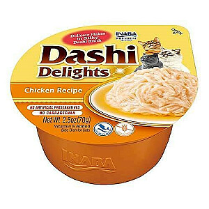 INABA Dashi Delights Курица в бульоне - лакомство для кошек - 70г