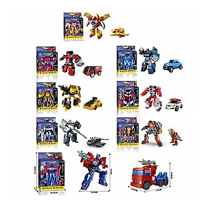 Transformers robots ma&scaron;īna 11x11 cm dažādas 