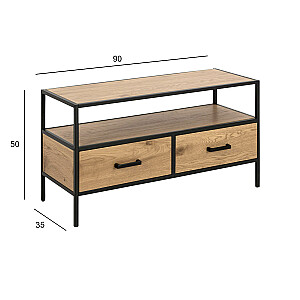 TV galds SEAFORD 90x35xH50cm, ozols