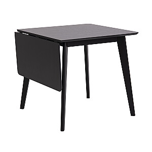 Обеденный стол ROXBY 80/120x80xH76см, черный