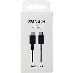 Кабель Samsung EP-DX510JBEGEU USB-C - USB-C | 5A | 100W | 1,8 м черный (OEM)