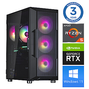 INTOP Ryzen 5 5500 32GB 250SSD M.2 NVME RTX3060 12GB WIN11Pro