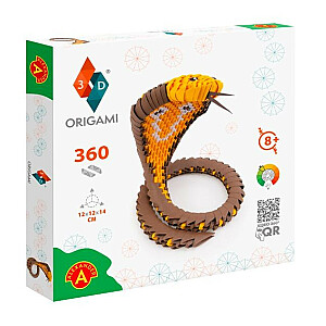 Origami 3D — kobra