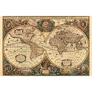 Пазл 5000 деталей Карта Старого Света