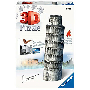 Puzle 3D ēkas Pizas tornis