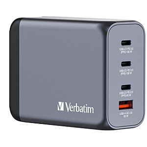 Зарядное устройство Verbatim Wall Charger 200W Grey
