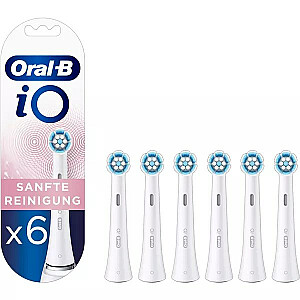 Zobu birstes stiprinājumi Oral-B iO Sanfte 6 gab.
