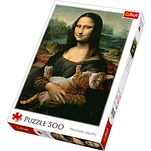 Пазл Мона Лиза, 500 шт.