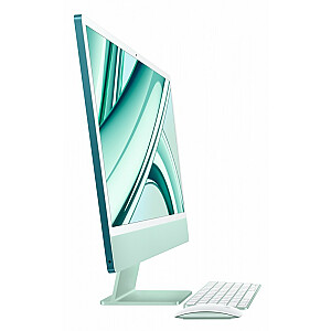 24 collu iMac: M3 8/10, 8 GB SSD, 512 GB — zaļš