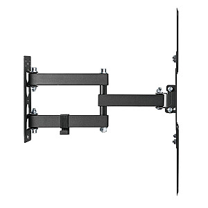 Крепление Maclean для телевизора или монитора, универсальное, макс. VESA 400x400, 23-55", 30 кг, чёрное, MC-701N