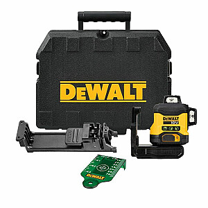 DEWALT 18V DCLE34031N 3x360 līniju lāzers