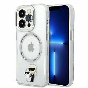 Karl Lagerfeld Apple iPhone 14 Pro Max PC/TPU Case NFT Hard MagSafe Transparent