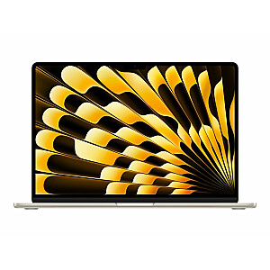 Apple MacBook Air 15 дюймов M3 8C CPU 10C GPU/8 ГБ/512 ГБ SSD/Starlight/RUS