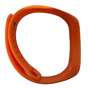 Силиконовый ремешок iLike Mi Band 6/7/8 (18x250 мм), оранжевый