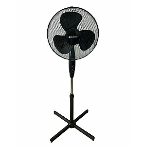 Platinet PSF1616B Stand High 40W Power Fan with 3 Speed levels / Swing function Black