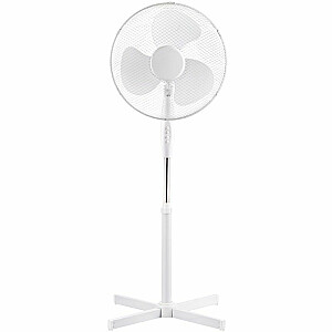 Platinet PSF1616W Stand High 40W Power Fan with 3 Speed levels / Swing function White White