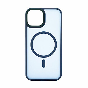 Гибридный чехол Evelatus для Apple iPhone 13 с MagSafe ПК+ТПУ, синий
