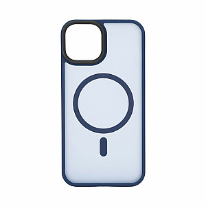 Гибридный чехол Evelatus для Apple iPhone 14 Pro Max с MagSafe PC+TPU, синий