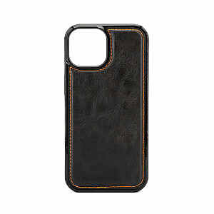 Evelatus Apple iPhone 15 Magnet zip Pocket Case Zipper Design Black