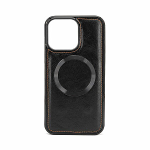 Evelatus Apple iPhone 14 Pro Max Многофункциональный кошелек-браслет кожаный чехол Черный