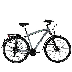 Tūrisma velosipēds Bisan 28 Comfortline VB (PR10010370) pelēks/zaļš (Rata izmērs: 28 Rāmja izmērs: XL)