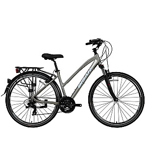 Велосипед туристический Bisan 28 TRX8200 City Lady (PR10010429) серый/белый (Размер колес: 28 Размер рамы: M)