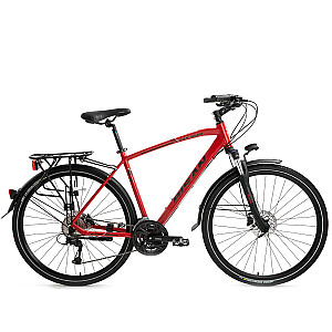 Велосипед туристический Bisan 28 TRX8500 (PR10010436) красный/черный (Размер колес: 28 Размер рамы: XL)