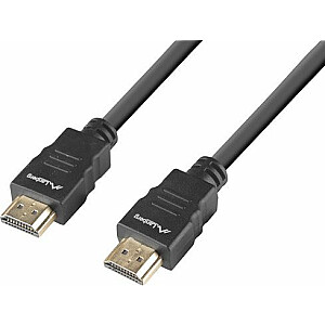 Lanberg HDMI — HDMI kabelis 1,8 m melns (CA-HDMI-15CC-0018-BK)