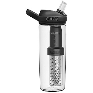 Бутылка с фильтром CamelBak eddy+ 600 мл, фильтр LifeStraw, прозрачный