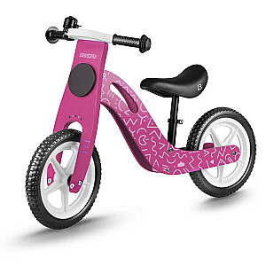 Rozā koka līdzsvara velosipēds Ricokids RC-614