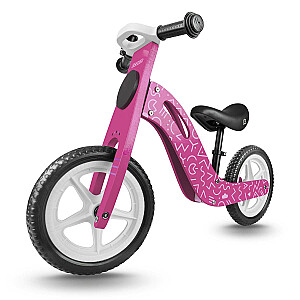 Rozā koka līdzsvara velosipēds Ricokids RC-614