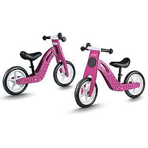 Розовый деревянный беговел Ricokids RC-614