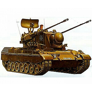 Flakpanzer Gepard plastmasas modelis 1/35.