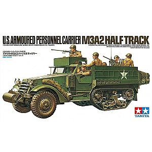 ASV M3A2 Half-Track plastmasas bruņutransportiera modelis