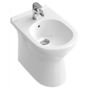 Villeroy&Boch O.Novo uz grīdas stāvošā bidē 36x56cm, rozete, balta