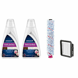 Bissell Cleaning Pack MultiSurface (2xМоющие средства+Валик+Фильтр)