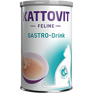 KATTOWIT Gastro-Drink - mitrā barība kaķiem - 135 ml