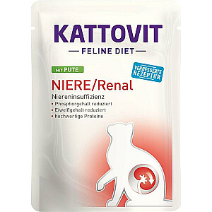 KATTOVIT Feline Diet Niere/Renal - влажный корм для кошек - 12 x 85 г