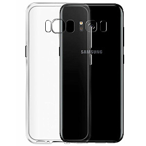 Evelatus Samsung Galaxy S8 Plus Clear Silicone Case 1.5mm TPU Transparent